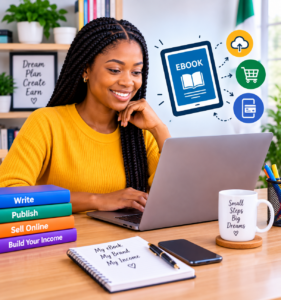 how to sell an ebook online in Nigeria for beginners
